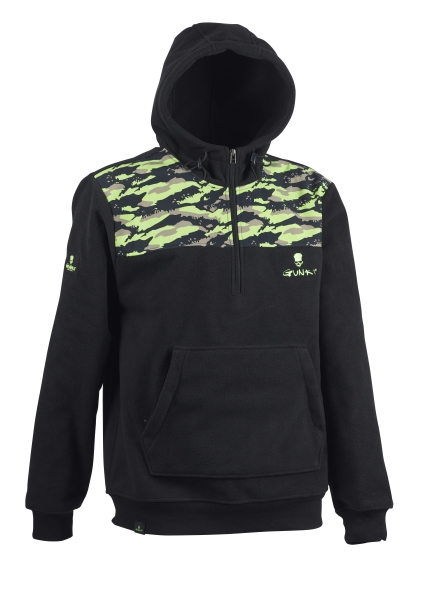 Gunki Camo Windproof 1/4 Zip Hoodie